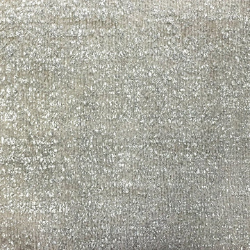 HHF Avenue White  - Velvet Upholstery Fabric