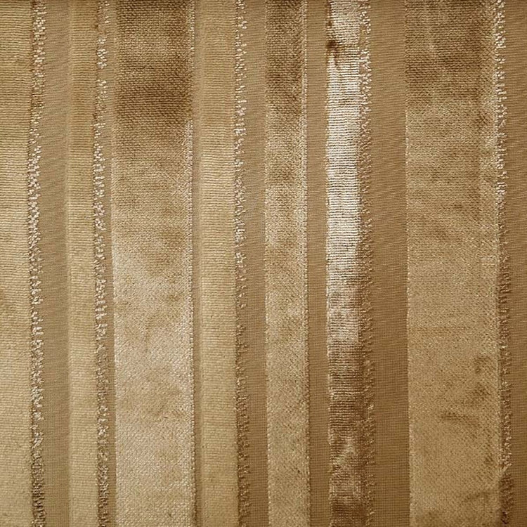 HHF Tiret Gold - Velvet Upholstery Fabric