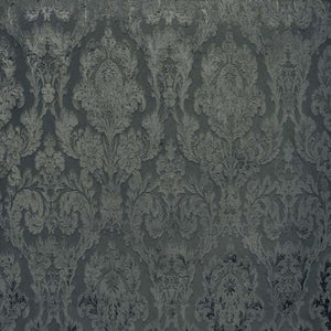 HHF Fiora Gray - Velvet Upholstery Fabric