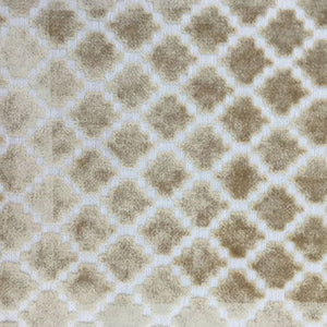 HHF Arcade Beige - Velvet Upholstery Fabric