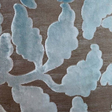 HHF Davis Ocean - Velvet Upholstery Fabric