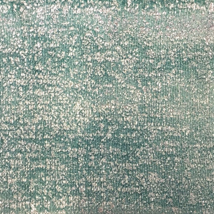 HHF Avenue Teal - Velvet Upholstery Fabric