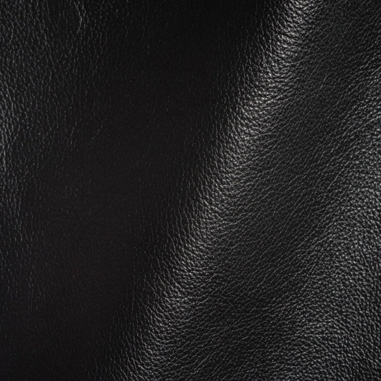 HHF Karina Black - Leather Upholstery Fabric