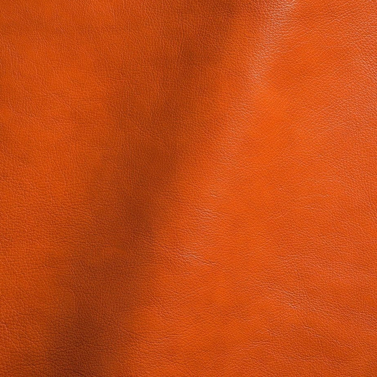 HHF Karina Orange - Leather Upholstery Fabric