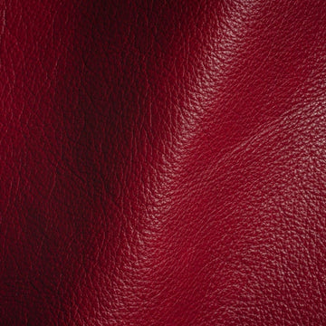 HHF Karina Pomegranate - Leather Upholstery Fabric