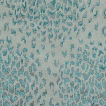 HHF Farrah Teal - Velvet Upholstery Fabric