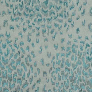 HHF Farrah Teal - Velvet Upholstery Fabric