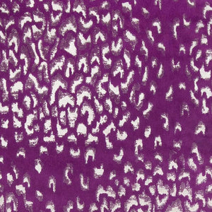 HHF Farrah Plum - Velvet Upholstery Fabric