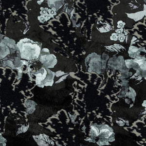 HHF Flora Shadow - Velvet Upholstery Fabric