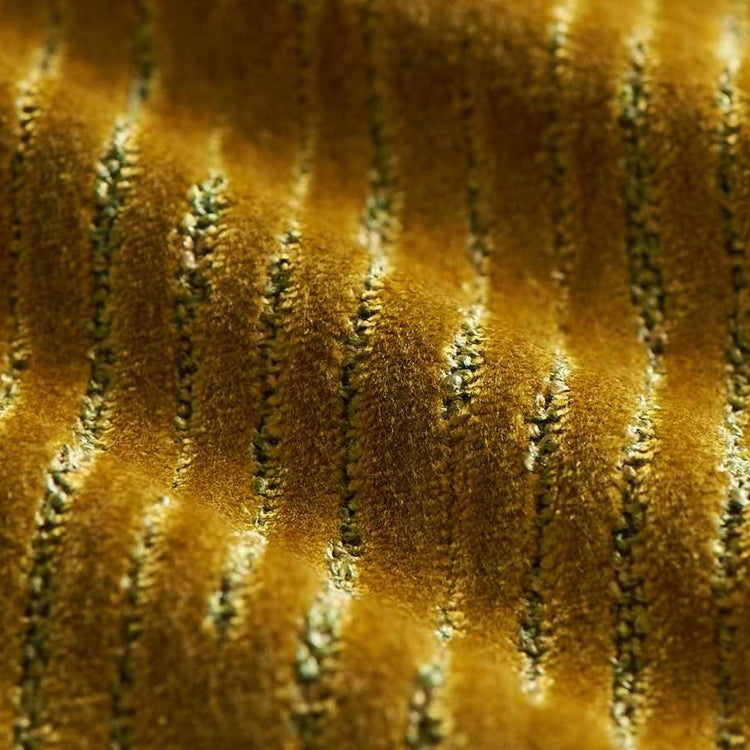 HHF Saloon Mustard - Velvet Upholstery Fabric