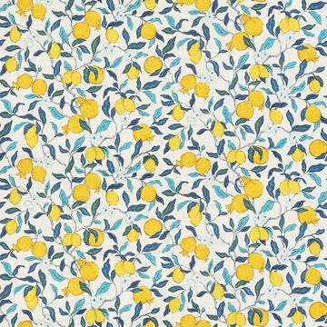 HHF Riviera Blue - Linen Like Upholstery Fabric