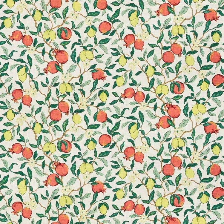 HHF Riviera Pomegranate - Linen Like Upholstery Fabric