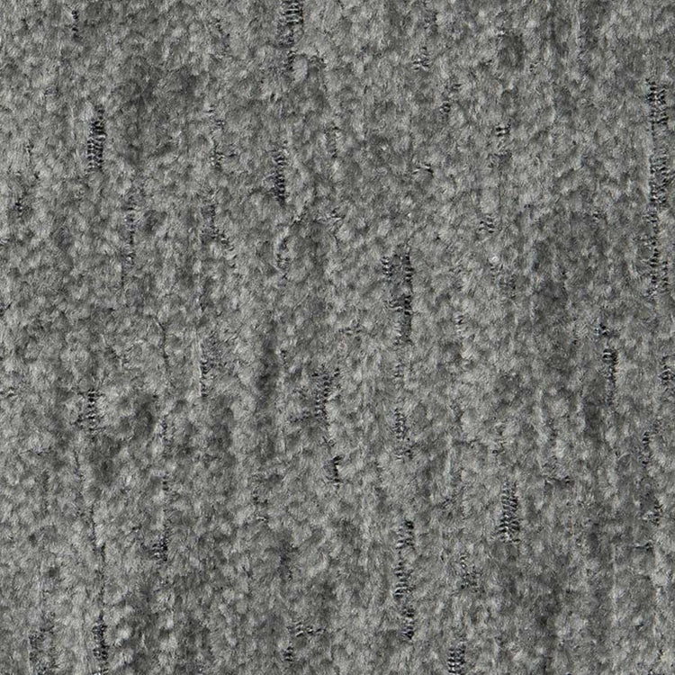 HHF Moirai Pewter - Chenille Upholstery Fabric