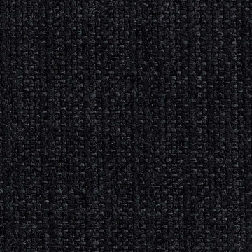 HHF Cruz Black - Linen Like Upholstery Fabric