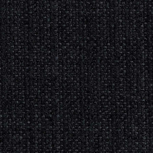 HHF Cruz Black - Linen Like Upholstery Fabric