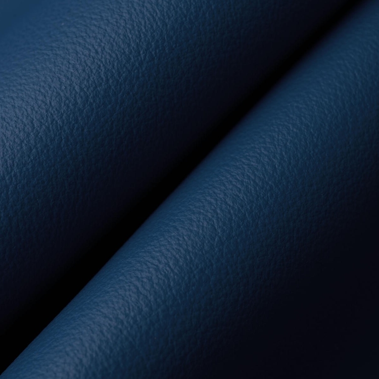 Monument Royal - Blue Leather Upholstery Fabric - www.HauteHouseFabric.com