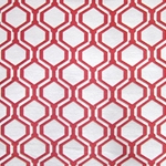 Haute House Fabric - Honeycomb Cranberry - Woven #2836