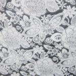 Haute House Fabric - Fiesta Grey -  Floral #2865