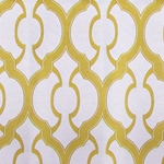 Haute House Fabric - Mila Sunshine - Geometric Upholstery Fabric