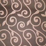 Haute House Fabric - Rene Espresso - Brown Contemporary Fabric