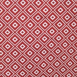 Haute House Fabric - Alto Red - Woven Geometric Fabric #3000