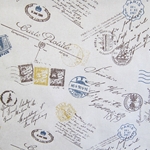 Haute House Fabric - Par Avion Truffle - Linen Fabric #3201