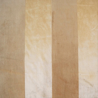 Haute House Fabric - Louise Champagne -Velvet Stripe #3845