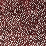 Haute House Fabric - Bande Crimson - Floral Velvet #3905