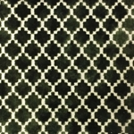 Haute House Fabric - Arcade Olive - Velvet Geometric Fabric #4364