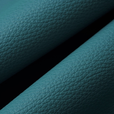 Haute House Fabric - Waverly Turquoise - Leather Upholstery Fabric #5070