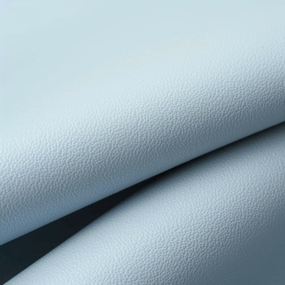 Haute House Fabric - Aura Capri - Leather Upholstery Fabric #5092