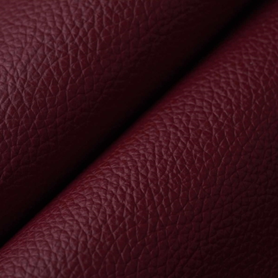 Haute House Fabric - Prestige Bordeaux - Leather Upholstery Fabric #5296