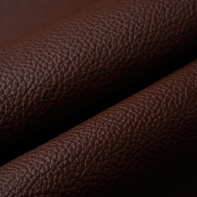 Haute House Fabric - Prestige Cocoa - Leather Upholstery Fabric #5304