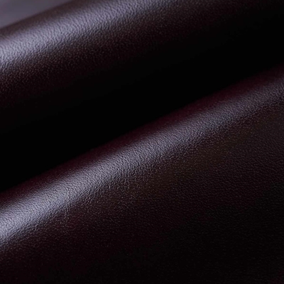 Haute House Fabric - Mozart Burgundy - Leather Upholstery Fabric #5363