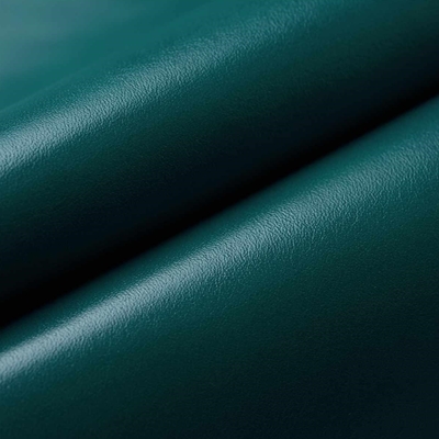 Haute House Fabric - Mozart Peacock - Leather Upholstery Fabric #5367