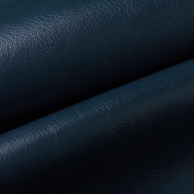 Haute House Fabric - Mozart Indigo - Leather Upholstery Fabric #5375