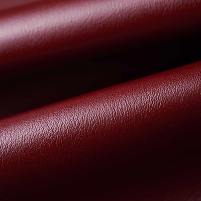 Haute House Fabric - Mozart Merlot - Leather Upholstery Fabric #5377