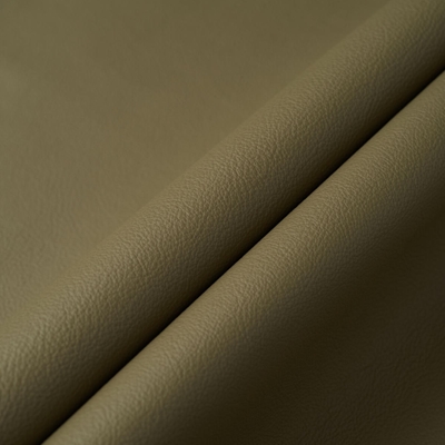 Haute House Fabric - Monument Olive - Leather Upholstery Fabric #5507