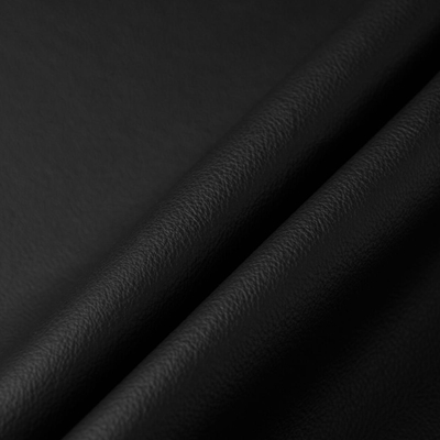 Haute House Fabric - Monument Black - Leather Upholstery Fabric #5509