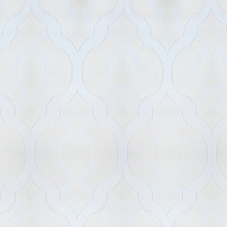 Haute House Fabric - Mila Ivory - Geometric Upholstery Fabric