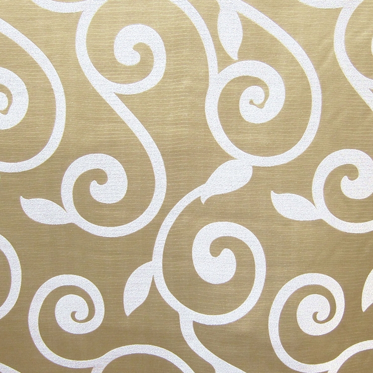 Haute House Fabric - Rene Beige - Contemporary Upholstery Fabric