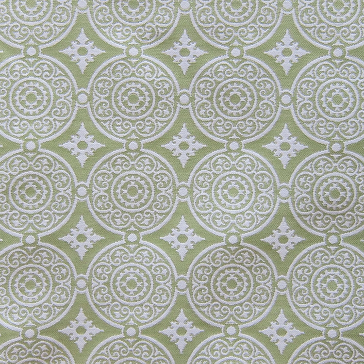 Haute House Fabric - Medallion Apple - Woven Fabric #3128