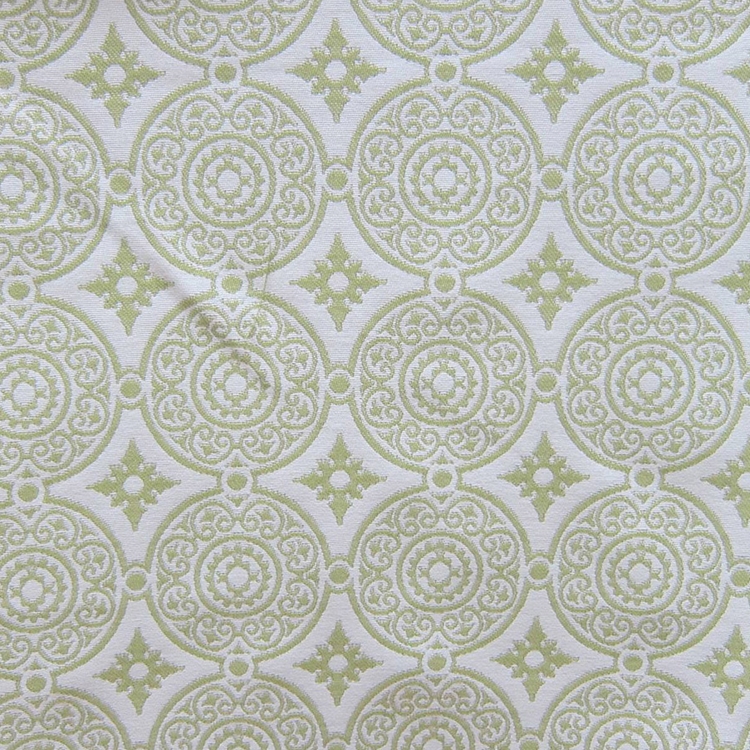 Haute House Fabric - Medallion Apple - Woven Fabric #3129