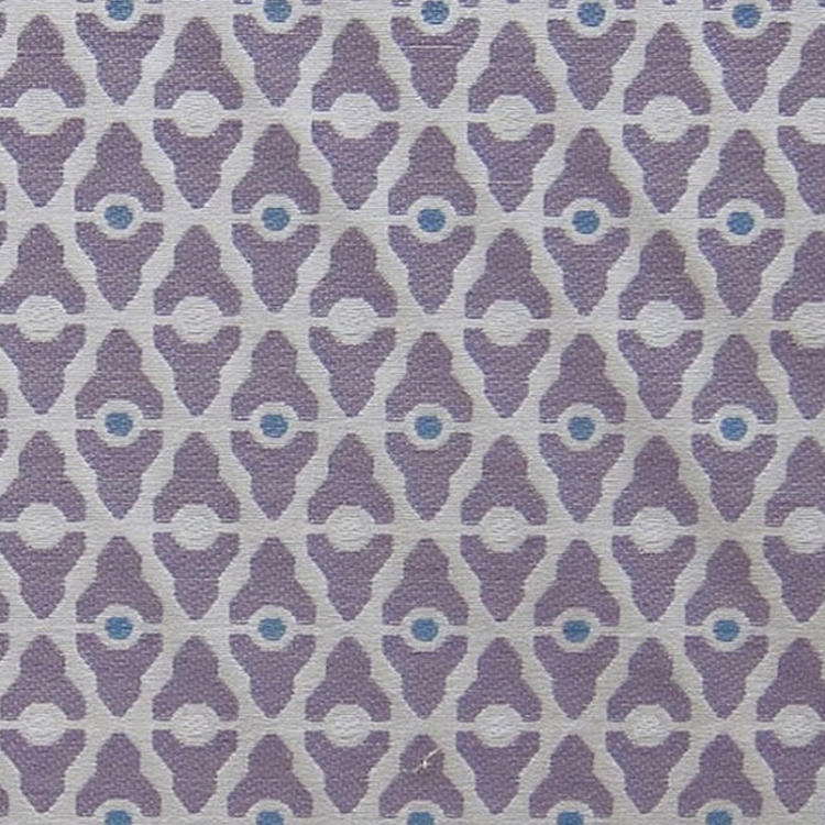 Haute House Fabric - Cigarband Lilac - Geometric Fabric #3135