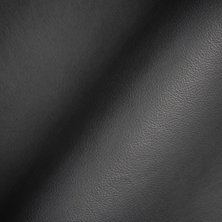 Haute House Fabric - Elegancia Charcoal- Leather Upholstery Fabric #3204