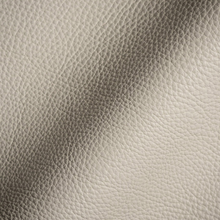 Haute House Fabric - Tut Ivory - Leather Upholstery Fabric #3421