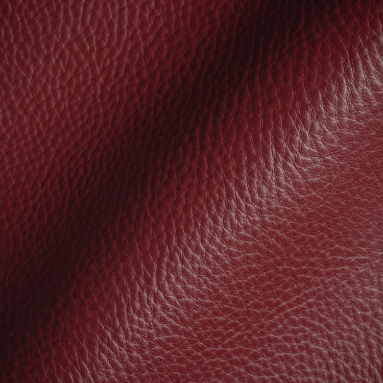 Haute House Fabric - Red Leather - Leather Upholstery Fabric #3428