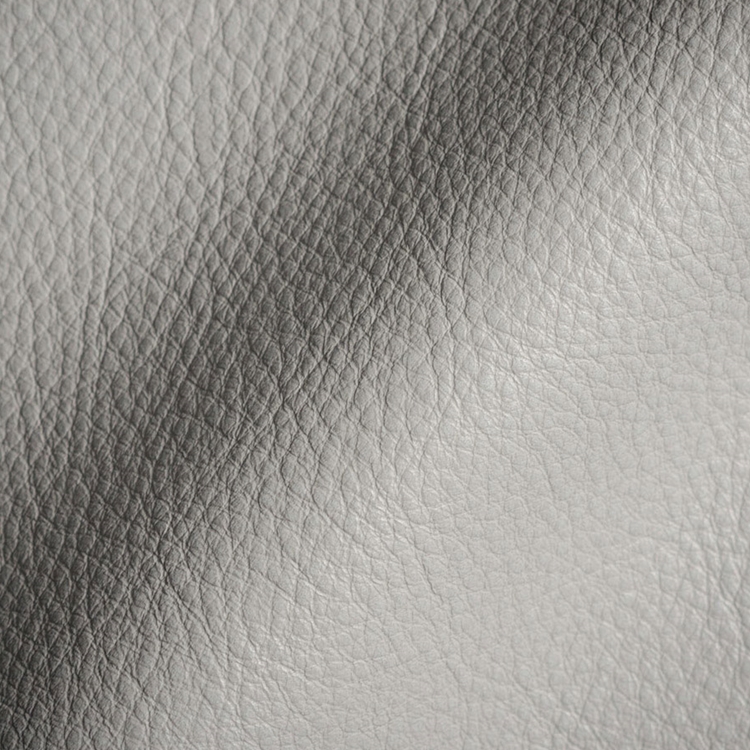 Haute House Fabric - Tut Silver - Leather Upholstery Fabric #3431