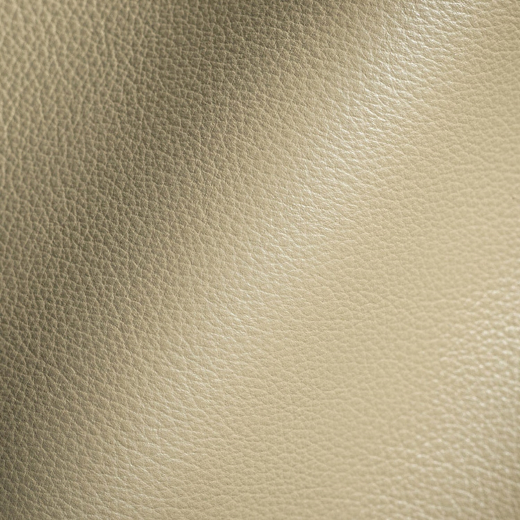 Haute House Fabric - Abalone Cream - Leather Upholstery Fabric #3449