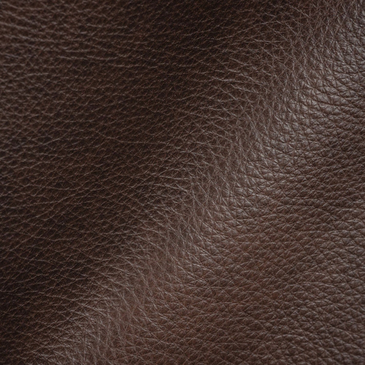 Haute House Fabric - Royce Black Bean - Leather Upholstery Fabric #3470